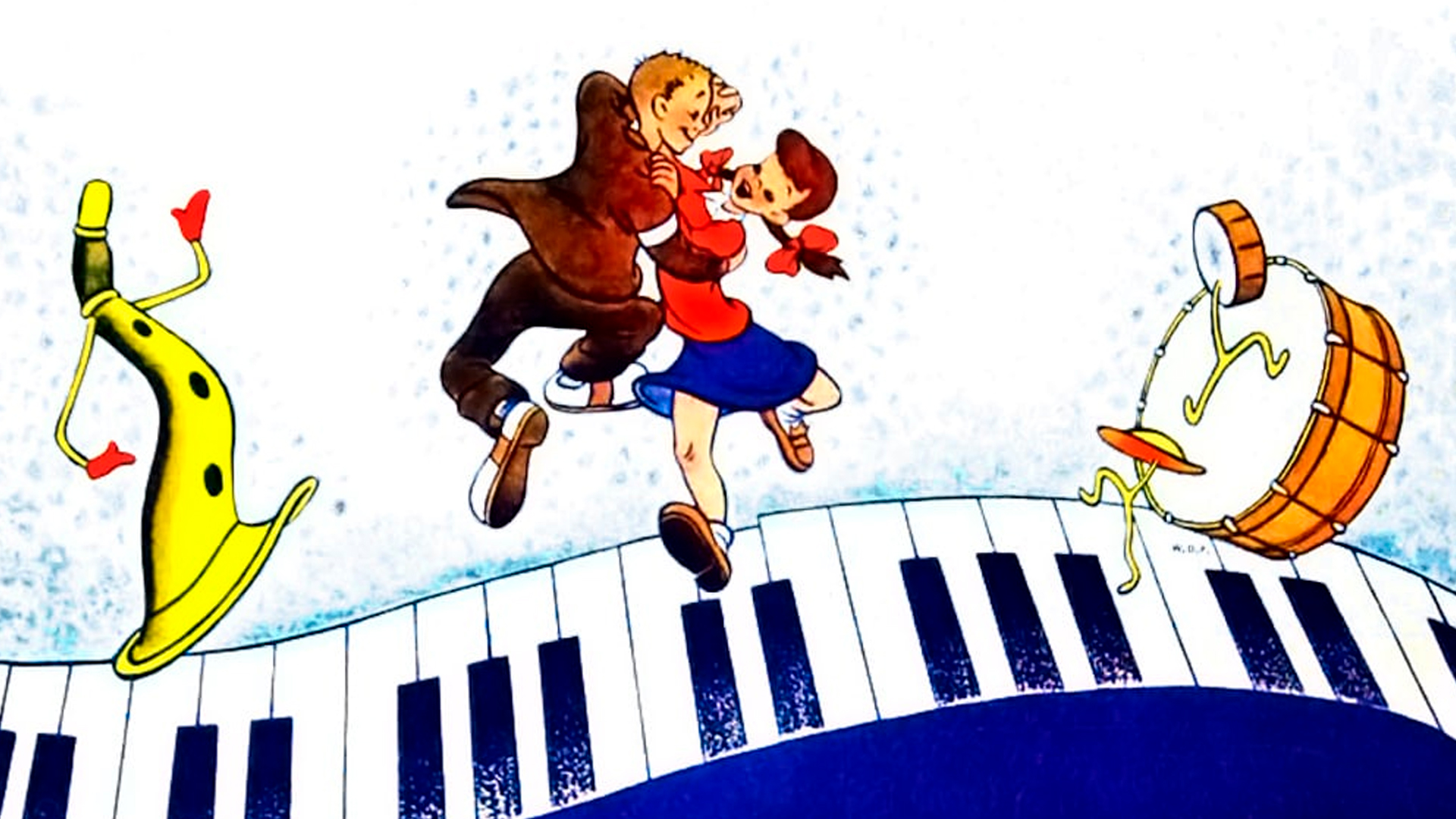 Песни из мультфильмов без слов. Мультик make mine Music.